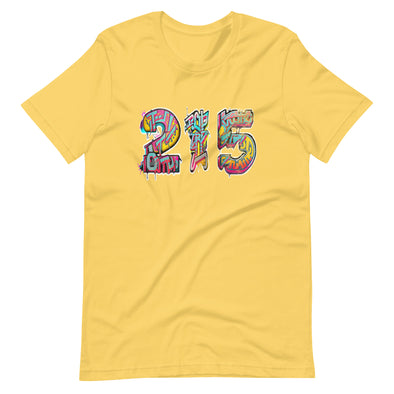 Retro 215 Philly T-shirt - Philly Habit