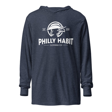 Philly Habit Logo Lightweight Hoodie - Philly Habit