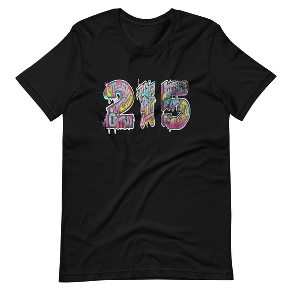 Retro 215 Philly T-shirt - Philly Habit