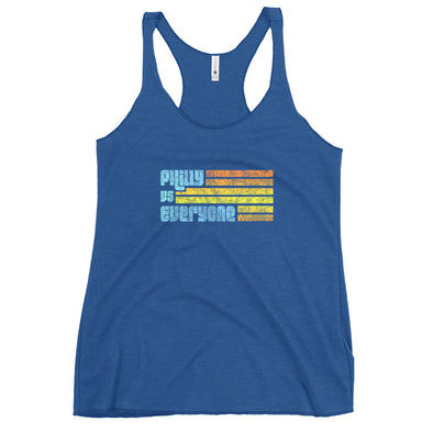 Philly Vs Everyone Women's Racerback Tank - Philly Habit