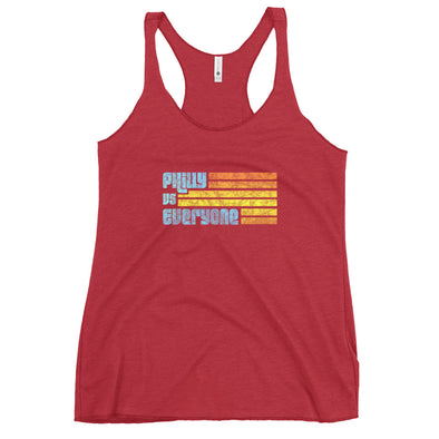 Philly Vs Everyone Women's Racerback Tank - Philly Habit