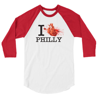 I Love Philly 3/4 Sleeve Raglan - Philly Habit