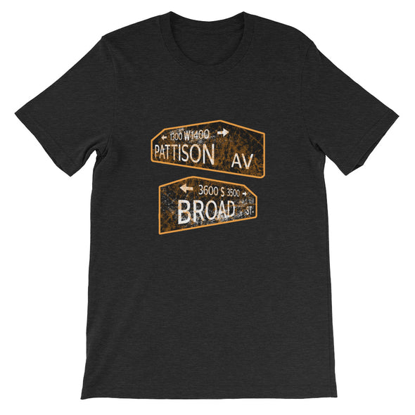 Orange Crossroads T-Shirt - Philly Habit