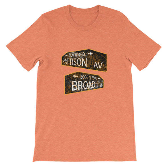 Orange Crossroads T-Shirt - Philly Habit
